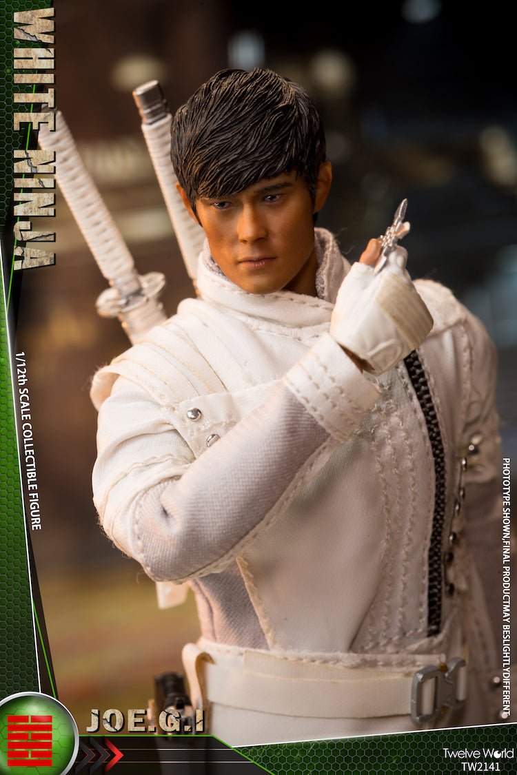 Twtoys 1/12 tw2141 White Ninja Samurai