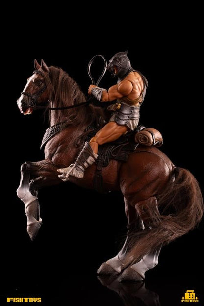 Fish Toys is proud to present a new entry in their Wilderness Series that will add some horsepower to your 1/12 collection: the Horse (Basic B Ver.)! Equipped with a full saddle, this figure includes 24 movable joints and includes a closed-mouth head sculpt with hairy lower legs. Don't miss out on adding this figure to your collection and ride off into the sunset!  Other figures shown not included (sold separately)