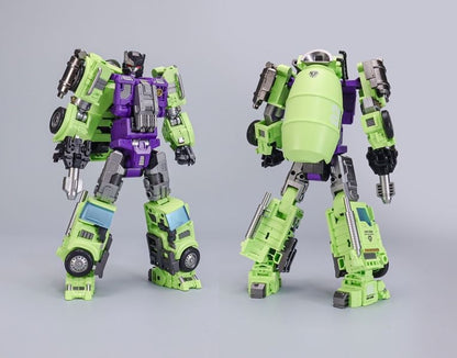 Mecha Invasion is proud to present a new set of figures that will add some firepower to your collection: the GLA-01 and GLA-02 figures! Able to convert from robot mode to construction vehicles mode, dominate the battlefield with these epic figures! Order yours today!