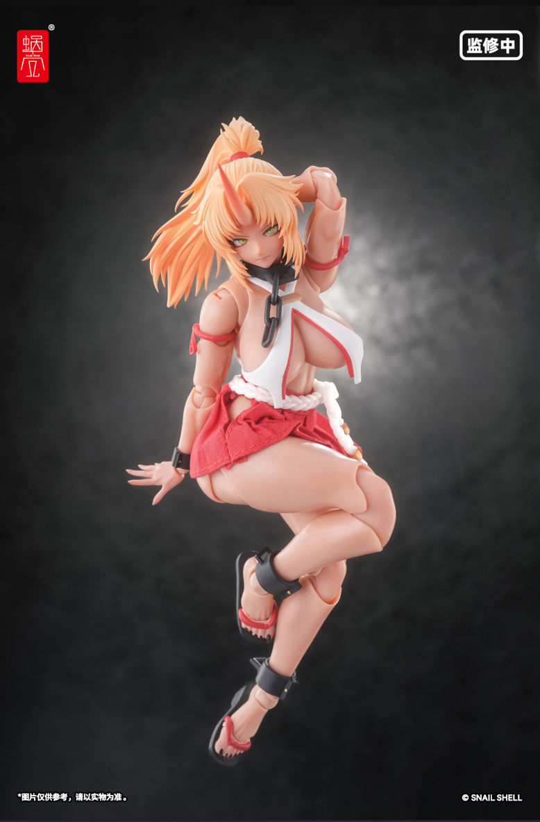 (Pre-order) SnailShell 1/12 Oni Miko Second Daughter Momiji figure