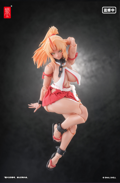 (Pre-order) SnailShell 1/12 Oni Miko Second Daughter Momiji figure