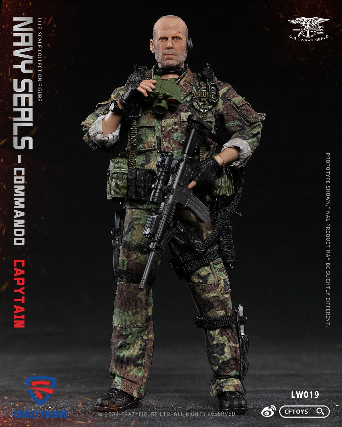 Pre-order) Crazyfigure CF Toys 1/12 Navy seals Commando Pre-order) Crazyfigure CF Toys 1/12 Navy seals Commando