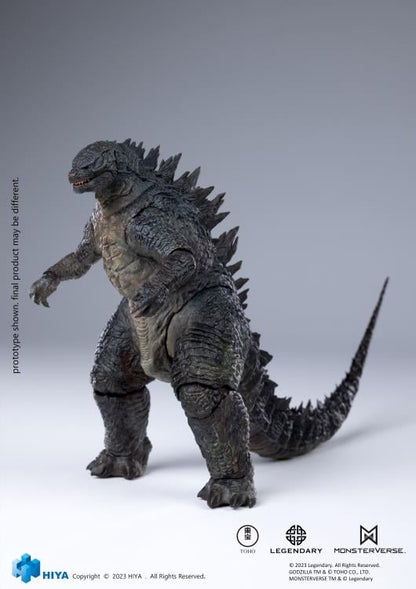 From Godzilla (2014), Godzilla joins Hiya Toys' EXQUISITE BASIC series! While Godzilla confronts significant challenges, humanity strives to comprehend the destructive power of this formidable ally, and unites with it to confront the ancient threat. This brand new Godzilla action figure stands 6.2" tall and Includes an articulated tail for posing and display in collections. Crafted with attention to detail, referencing the original CG data from the movie, every aspect of Godzilla's appearance from the film 