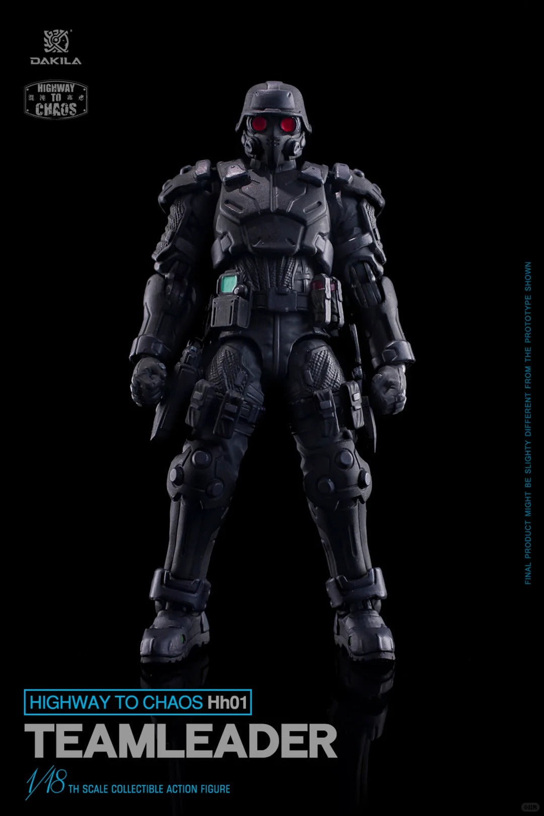 (Pre-order) Dakila 1/18 Felhunter squad Team leader figure