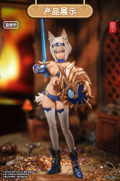 (Pre-order) Snail Shell 1/12 RPG-05 Wolf figure and accessories kit