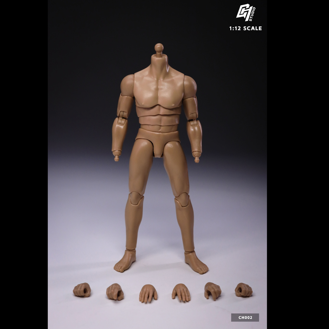 CH Studio 1/12 Blank Male Body (CH001,001A,002,002A)