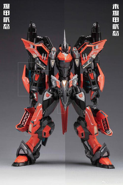 The pre-assembled alloy skeleton is equipped with new materials to assemble the outer armor, and has been improved over the past two years, avoiding most common problems. It is stable and reliable while being full of strength, helping modelers achieve a variety of action poses.