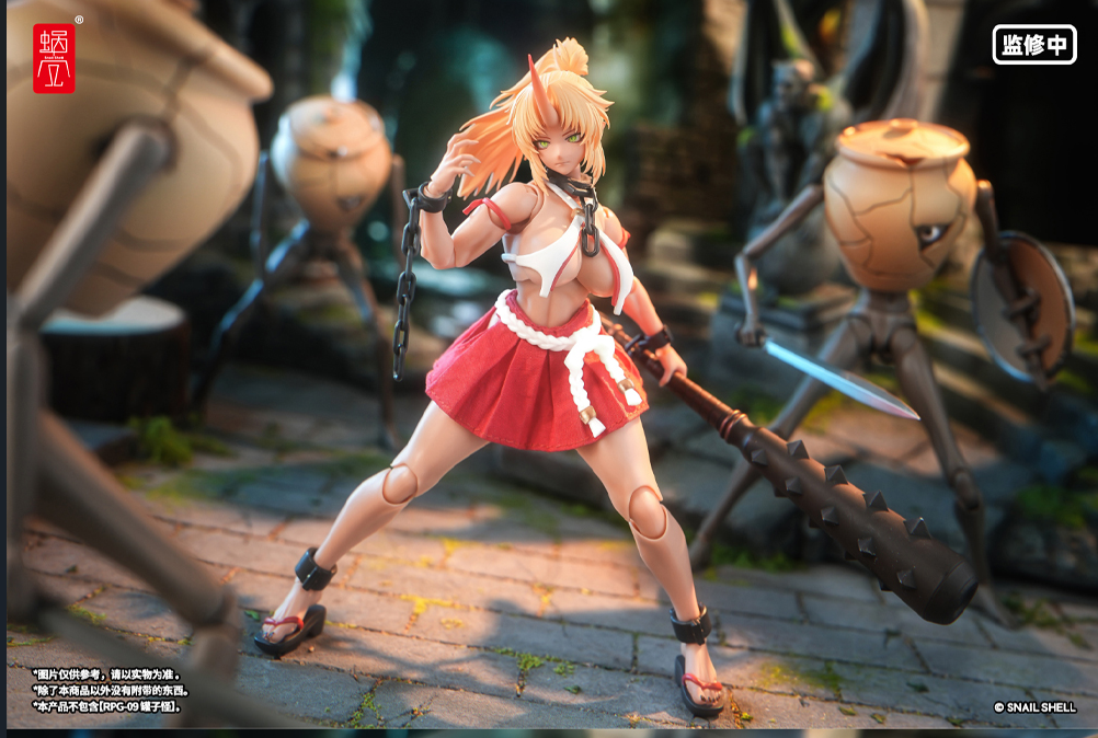 (Pre-order) SnailShell 1/12 Oni Miko Second Daughter Momiji figure
