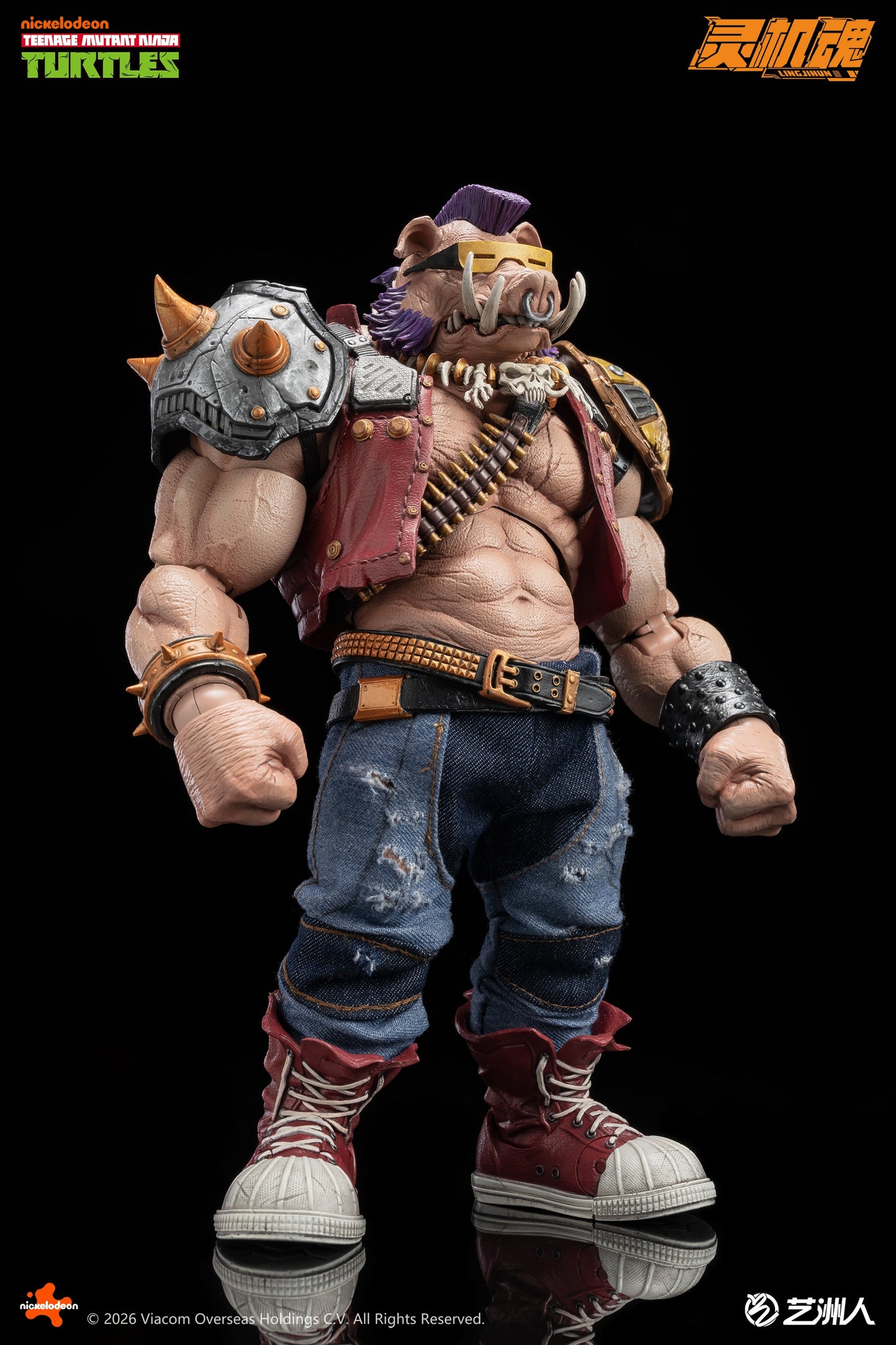 (Pre-order) Lingjihun Official Licensed TMNT 1/12 Bebop