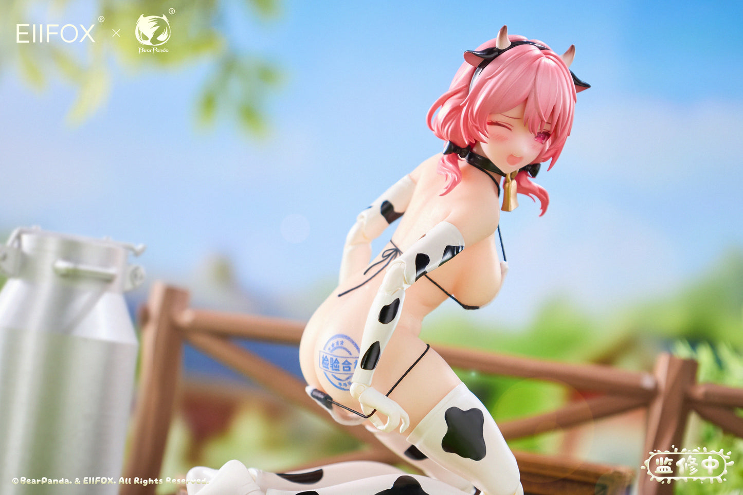 (Pre-order) Bearpanda 1/8 Momo figure with “Cowgirl” preorder bonus