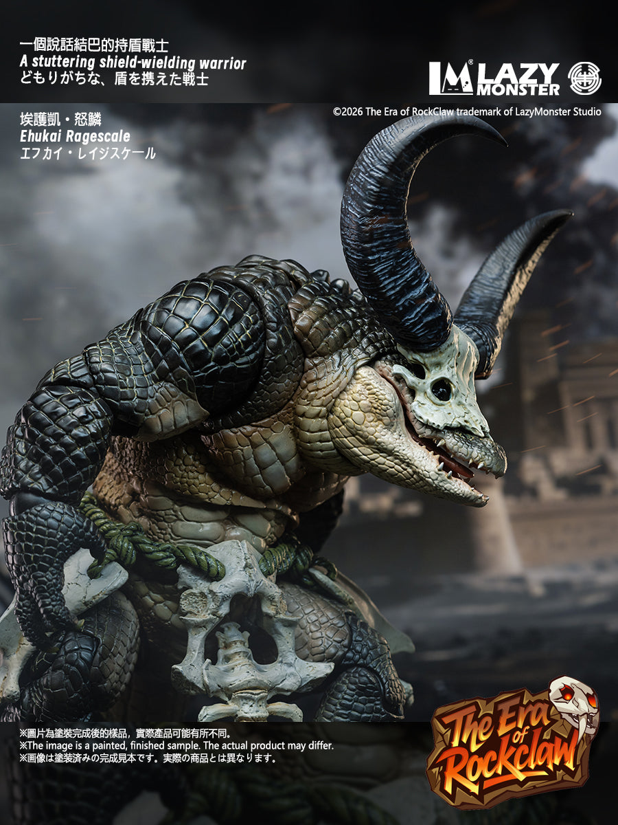 (Pre-order) Lazy Monster studio The Era of Rockclaw wave 1 Ragescale