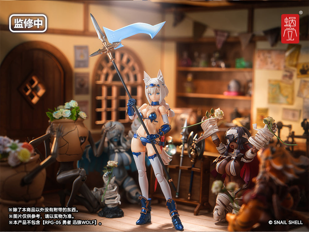 (Pre-order) Snail Shell 1/12 RPG-05 Wolf figure and accessories kit