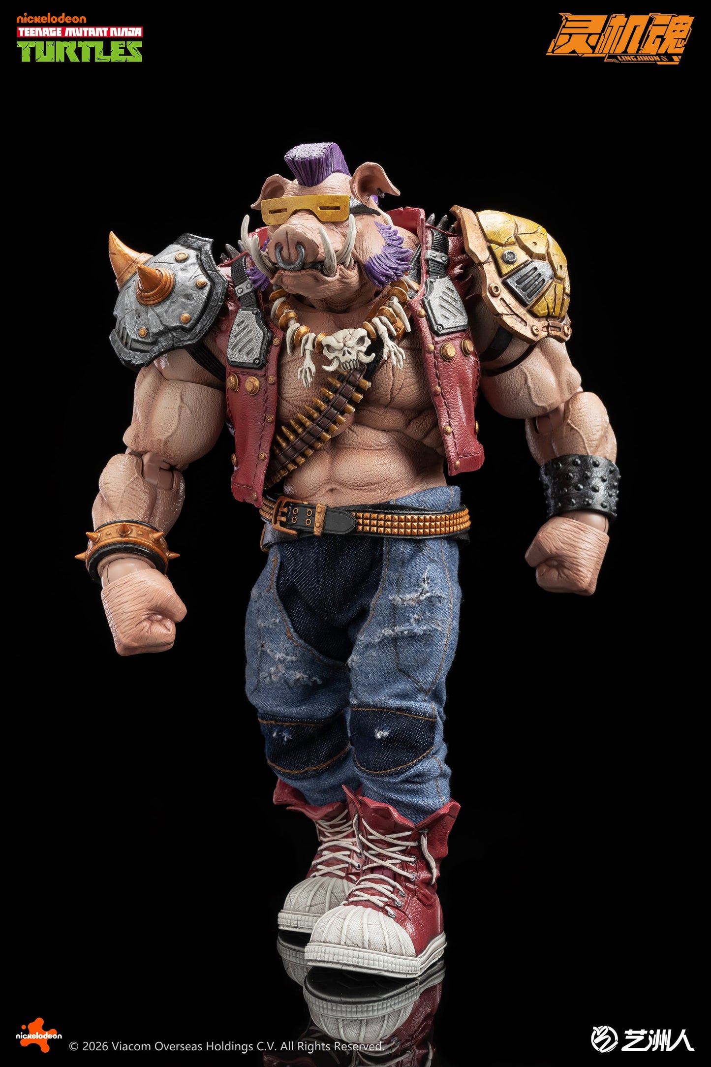 (Pre-order) Lingjihun Official Licensed TMNT 1/12 Bebop