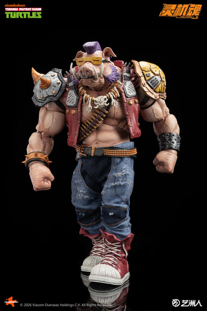 (Pre-order) Lingjihun Official Licensed TMNT 1/12 Bebop