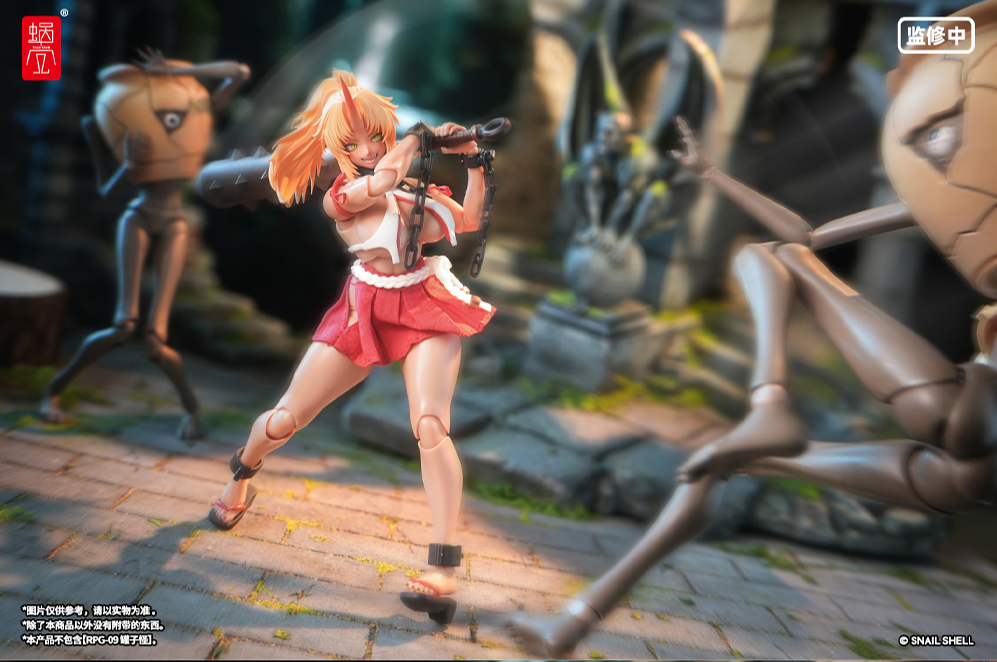 (Pre-order) SnailShell 1/12 Oni Miko Second Daughter Momiji figure