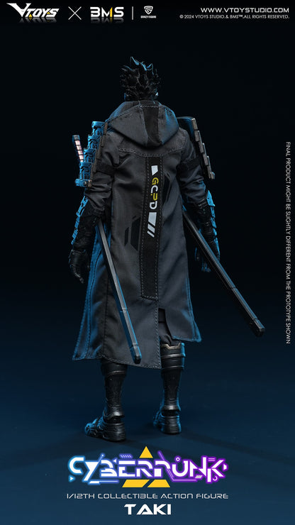 VTOYS X BMS X CF Cyberpunk Robin series is under the Cyberpunk product line, which is well-known for its highly-poseable 1/12th scale figures, detailed sculpt, and tailor-made outfits to capture the memorable appearance as seen in the original&nbsp; series.