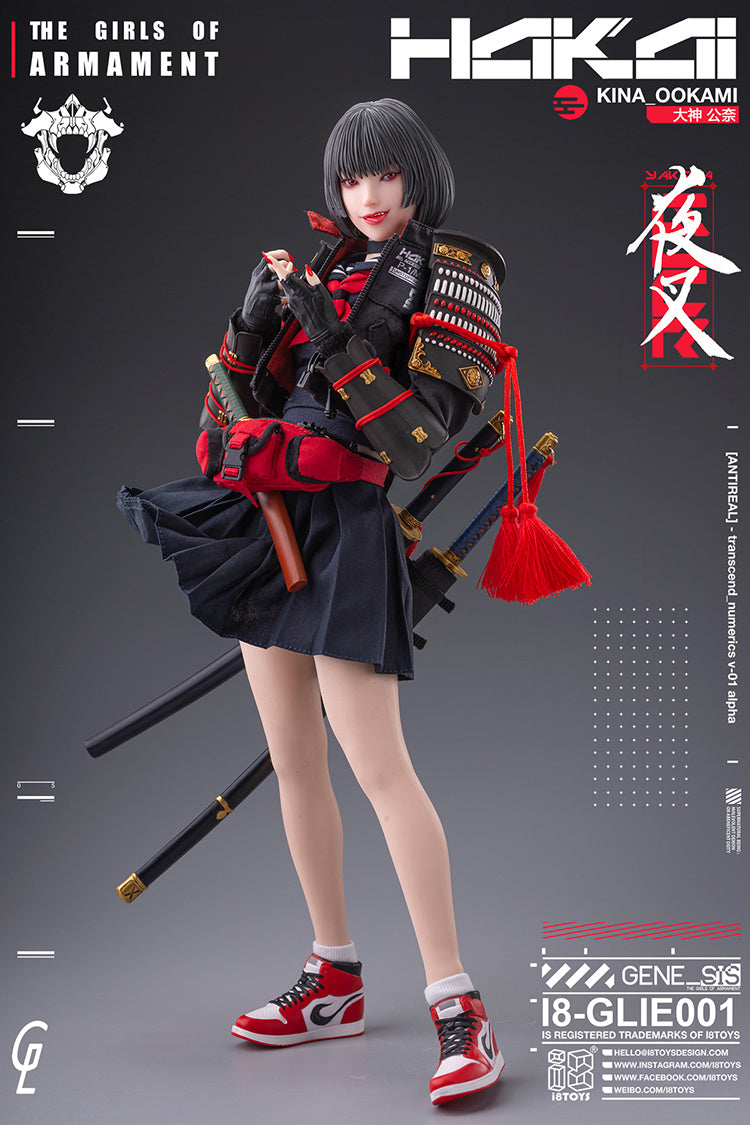 (Pre-order) I8TOYS x Gharliera 1/6 The Girls Of Armament: I8-GLIE001 Kina Ookami