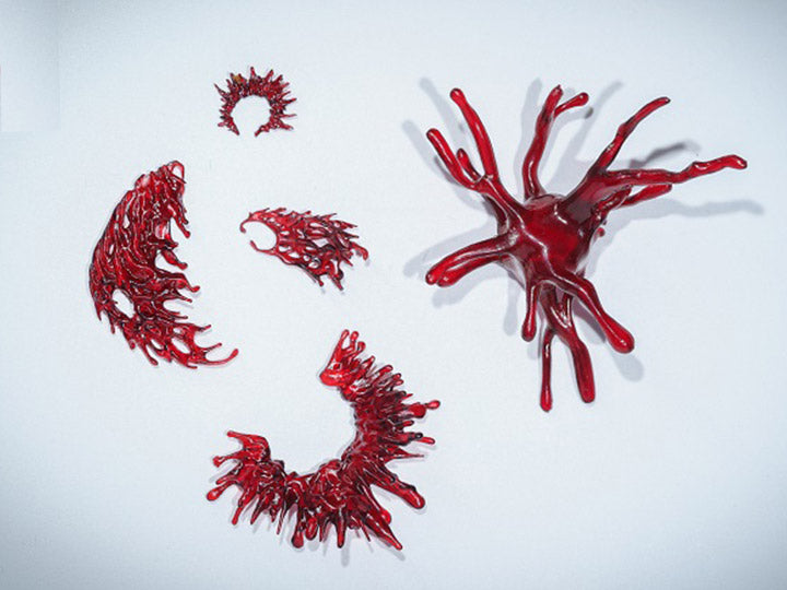Elevate your Enveloped Yaomo series figures with this blood splash effect accessory pack. 