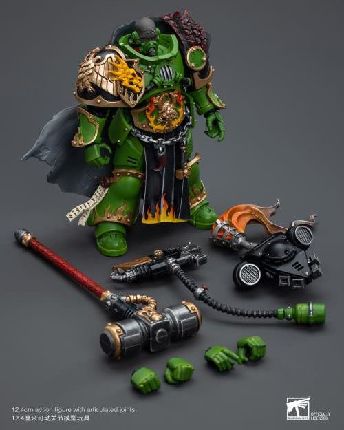 Joy Toy Warhammer 40k Salamanders Captain Adrax Agatone 1/18