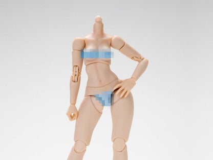 Add to your collection with the Female (Style A Large Bust version) 1/12 scale action figure body by Tunshi Studio! This highly articulated figure displays a curvaceous body and additional parts, making it perfect for customizing and creating fun poses. Be sure to add this figure to your collection!