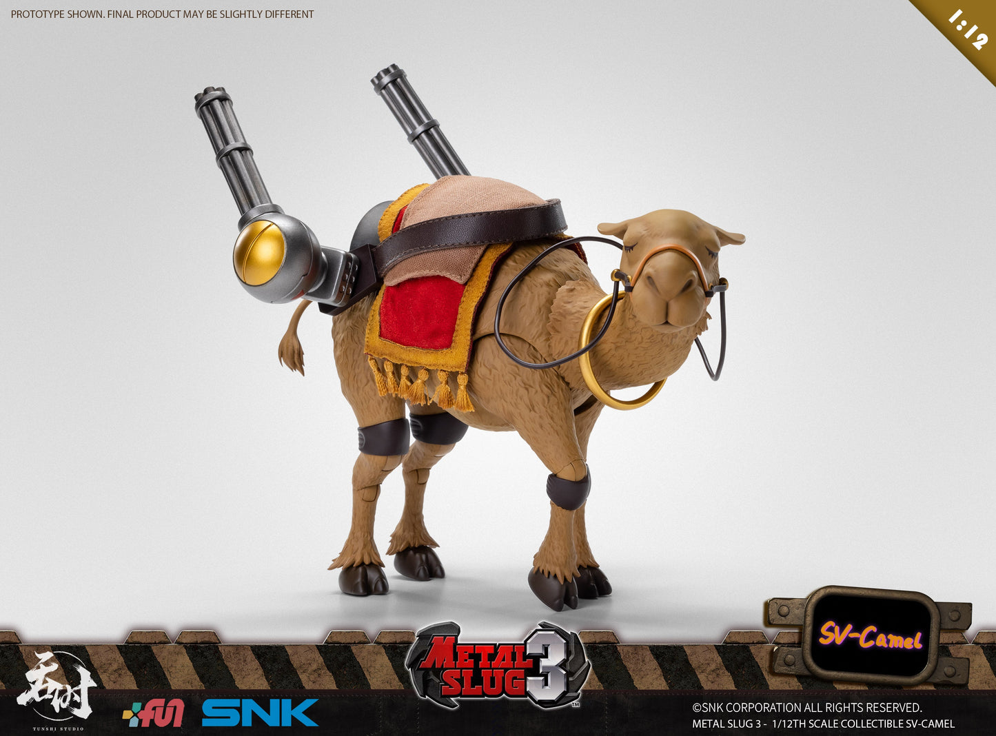 (Pre-order) Tunshi Studio 1/12 Metal Slug Camel mount figure SNK Official Licensed