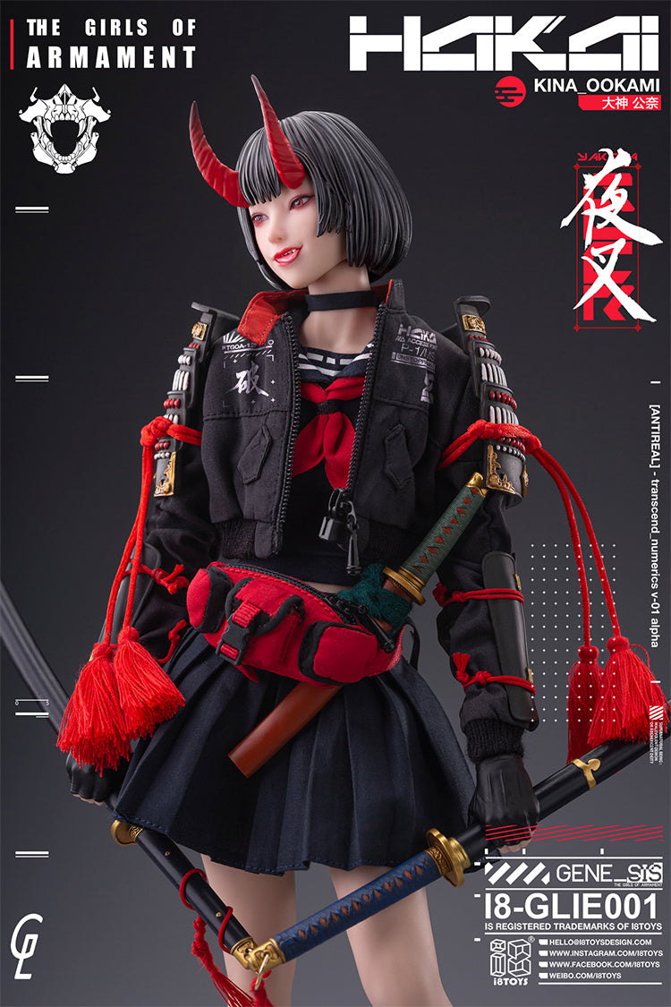 (Pre-order) I8TOYS x Gharliera 1/6 The Girls Of Armament: I8-GLIE001 Kina Ookami