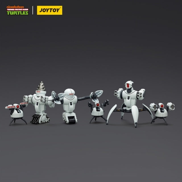 Enter the subterranean chaos with Roadkill Rodney, the deranged robotic menace from the Teenage Mutant Ninja Turtles universe, now meticulously rendered by Joy Toy in 1/18 scale. This exquisitely detailed figure captures Rodney’s twisted mechanical design with authenticity and attitude, making it a standout centerpiece in any TMNT collection