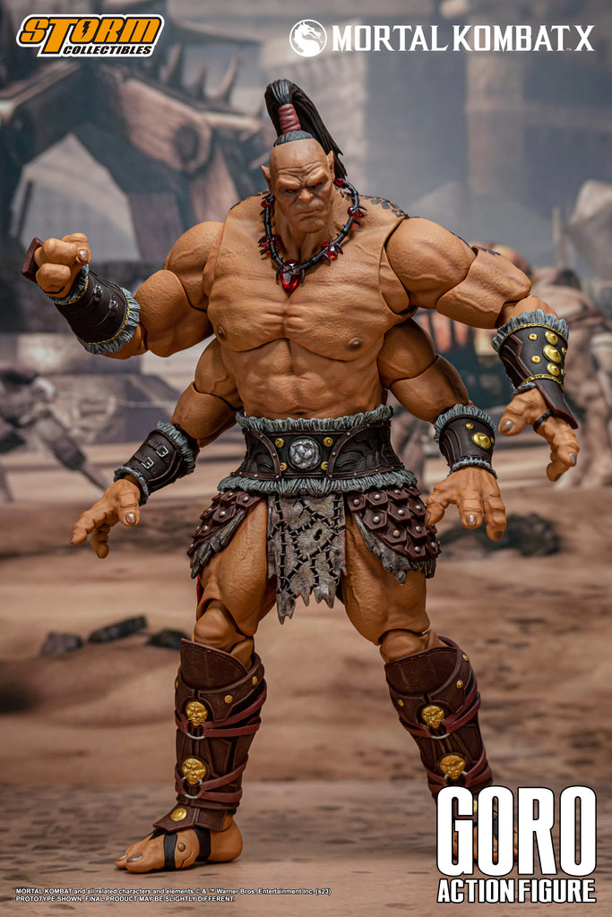 Shao Kahn Mortal Kombat Storm Collectibles 1:12 Action Figure