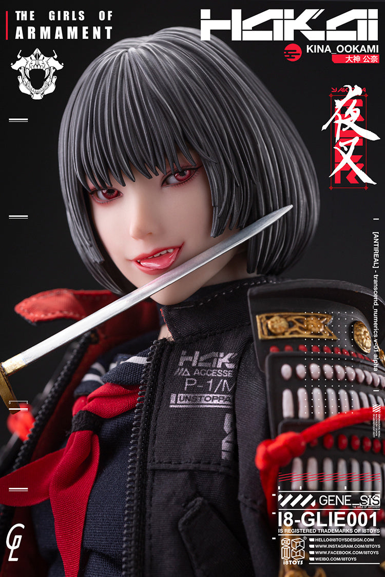 (Pre-order) I8TOYS x Gharliera 1/6 The Girls Of Armament: I8-GLIE001 Kina Ookami