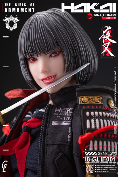 (Pre-order) I8TOYS x Gharliera 1/6 The Girls Of Armament: I8-GLIE001 Kina Ookami