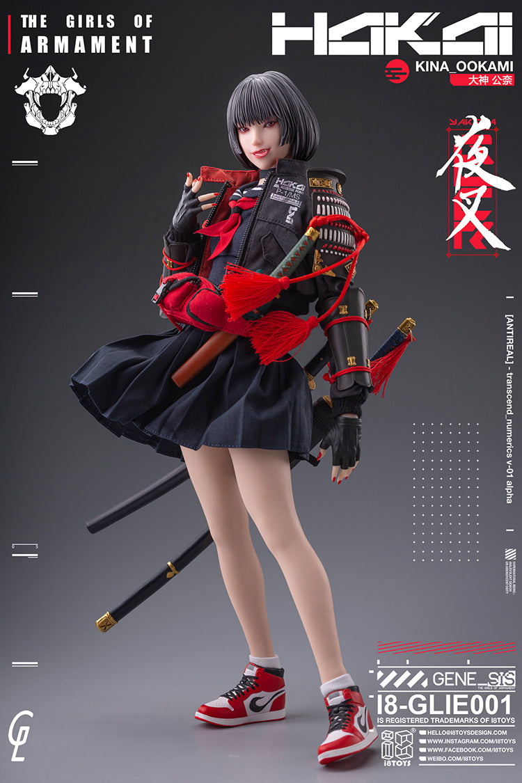 (Pre-order) I8TOYS x Gharliera 1/6 The Girls Of Armament: I8-GLIE001 Kina Ookami