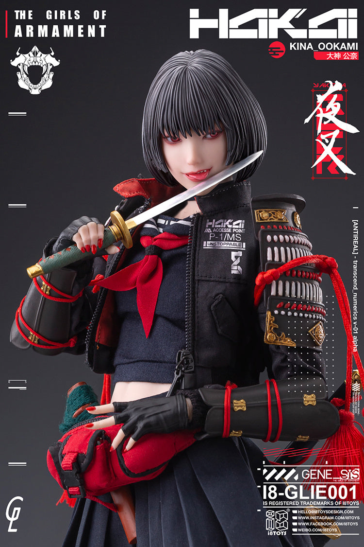 (Pre-order) I8TOYS x Gharliera 1/6 The Girls Of Armament: I8-GLIE001 Kina Ookami