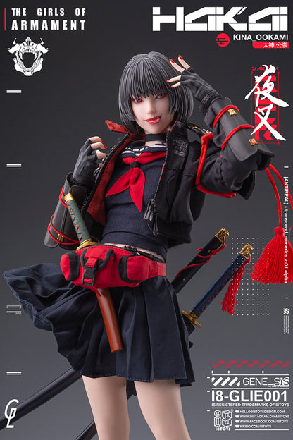 (Pre-order) I8TOYS x Gharliera 1/6 The Girls Of Armament: I8-GLIE001 Kina Ookami