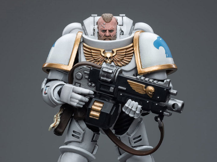 From JoyToy, explore the captivating world of Warhammer 40K action figures, featuring finely crafted and highly detailed miniatures that bring to life the iconic warriors of the White Consuls Space Marine Chapter. Join the battle and immerse yourself in the grim darkness of the 41st millennium with these extraordinary collectibles.