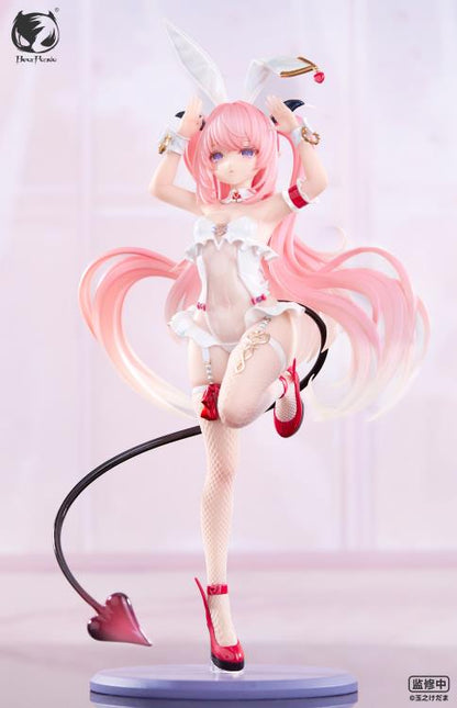 Based on the illustration by Illustrator Tamano Kedama comes the Lulumu 1/6 scale figure by BearPanda! This figure is around 10 inches tall and dislays the character in a revealing white bunny outfit as she strikes a popular pose with her pink hair flowing behind her. Don't miss out on adding this figure to your collection!