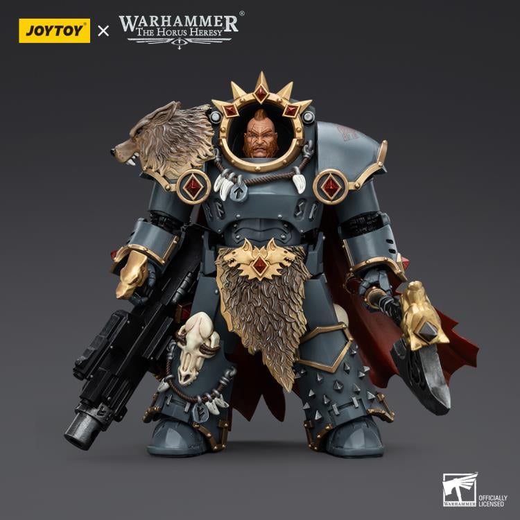 Joy Toy brings the Space Wolves to life with this Warhammer 1/18 scale action figure! Savage and barbaric in their approach to warfare, the Space Wolves excel in close quarters combat. Seeking glory above all else, they nonetheless bring the might of the Emperor down on his enemies with a fury unmatched by the other Space Marine chapters.