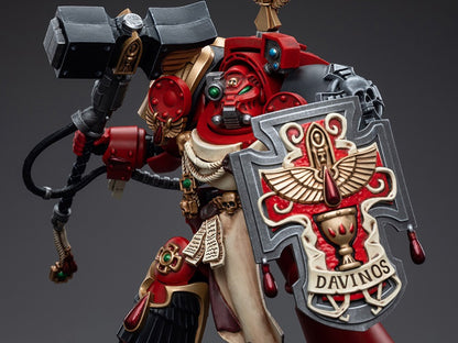 This 1/18 scale figure includes a variety of parts and accessories to allow you to customize your army of Warhammer 40k figures. Don't miss out on adding this figure to your collection!