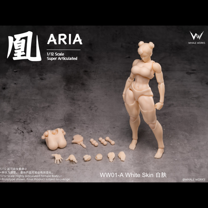 (Pre-order) Whale Works 1/12 Super Articulate figures Aria
