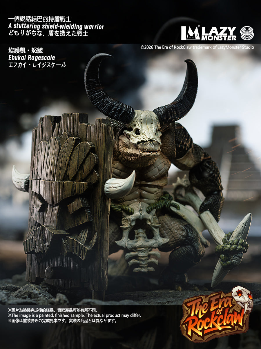 (Pre-order) Lazy Monster studio The Era of Rockclaw wave 1 Ragescale