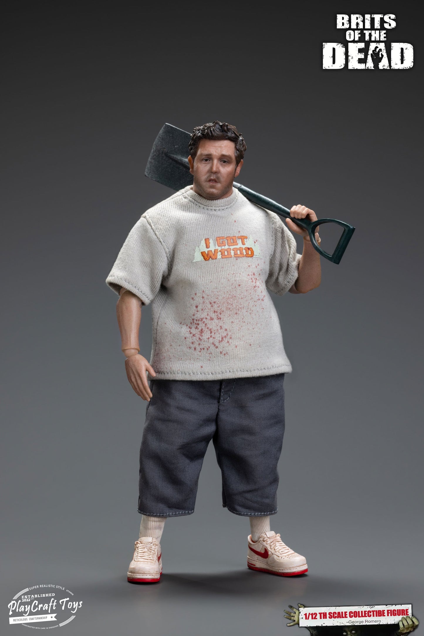 (Pre-order) Play Craft Toys 1/12 Zombie Fat Action Figure