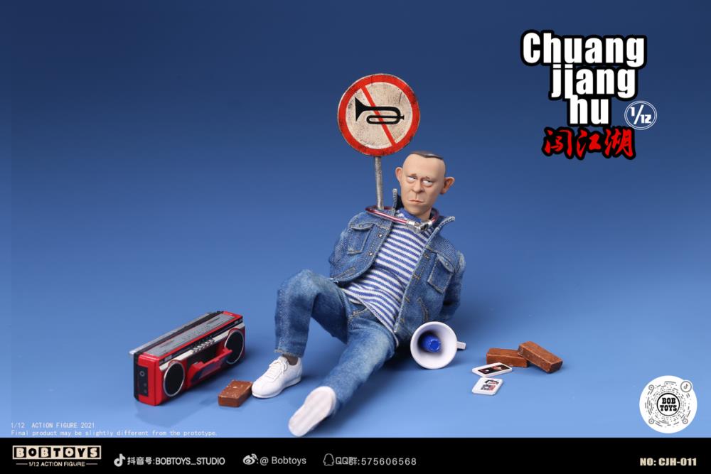 From BobToys comes a new Ma Shuai figure as part of the Chuang Jiang Hu series. This 1/12 scale figure is highly articulated and features Ma Shuai in denim attire, along with a variety of accessories to create fun scenes. Make sure to add this figure to your collection!