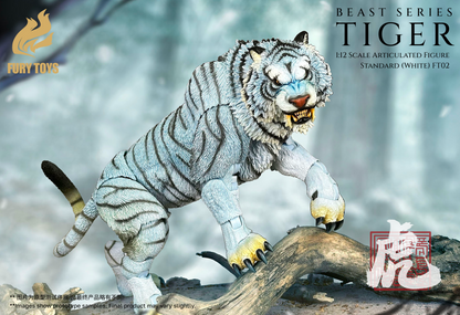 (Pre-order) Fury Toys Beast Series FT02 Standard White Tiger