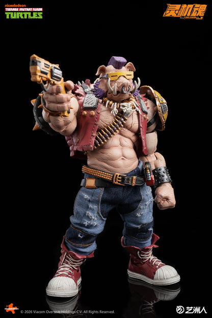 (Pre-order) Lingjihun Official Licensed TMNT 1/12 Bebop