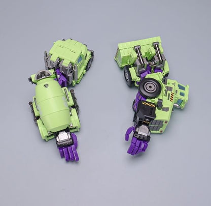 Mecha Invasion is proud to present a new set of figures that will add some firepower to your collection: the GLA-01 and GLA-02 figures! Able to convert from robot mode to construction vehicles mode, dominate the battlefield with these epic figures! Order yours today!