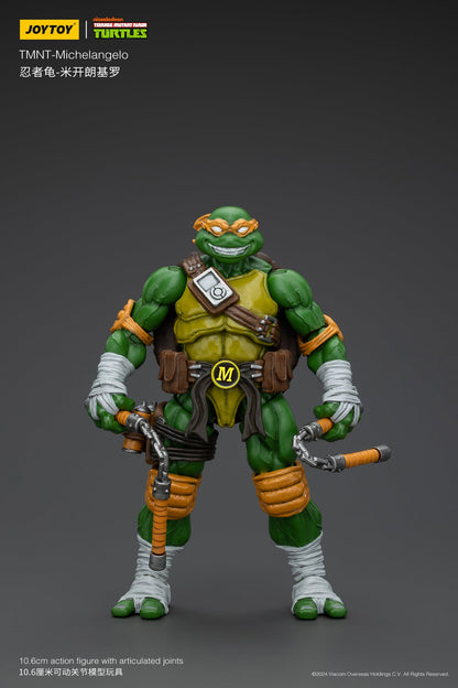 (Pre-order) Joy Toy TMNT Ninja Turtle 1/18 Scale Team of 4