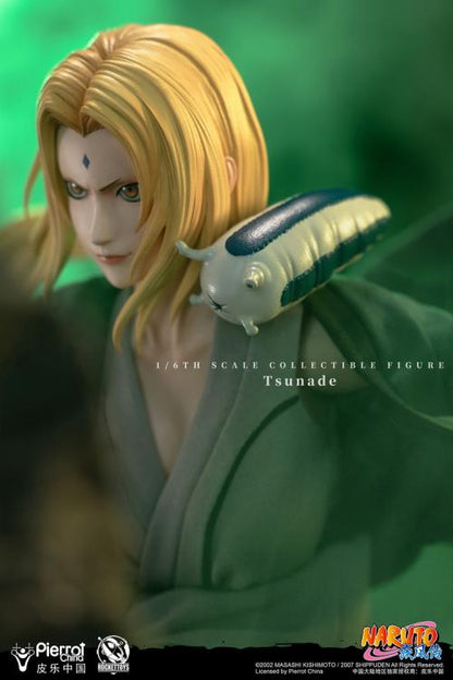 From the Naruto: Shippuden anime series comes the Tsunade 1/6 scale figure by Rocket Toys! This articulated figure displays the memorable character in her classic attire and comes with a variety of accessories and parts to create fun poses with. Don't miss out on adding this Tsunade figure to your Naruto collection!