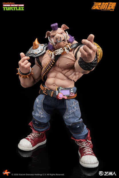 (Pre-order) Lingjihun Official Licensed TMNT 1/12 Bebop