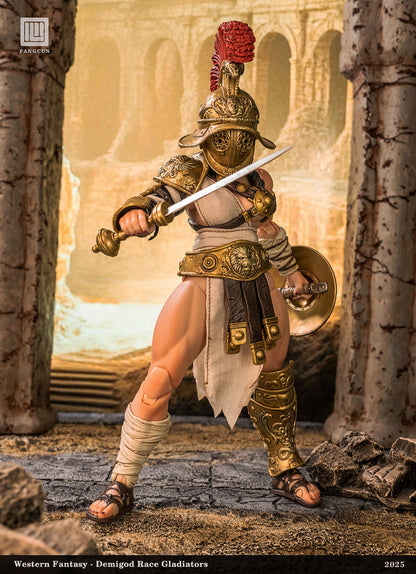 (Preorder) Fangcun Studio FC001A Demigod Race Gladiators Divine Realm War Hero Akilias 1/12 action figure