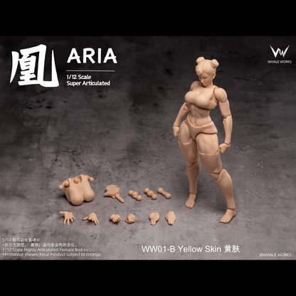 (Pre-order) Whale Works 1/12 Super Articulate figures Aria