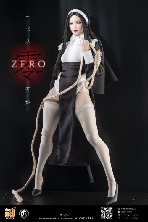 I8 Toys Zero (The Nun) 1/6 Scale Figure & Clothing Accessory Set